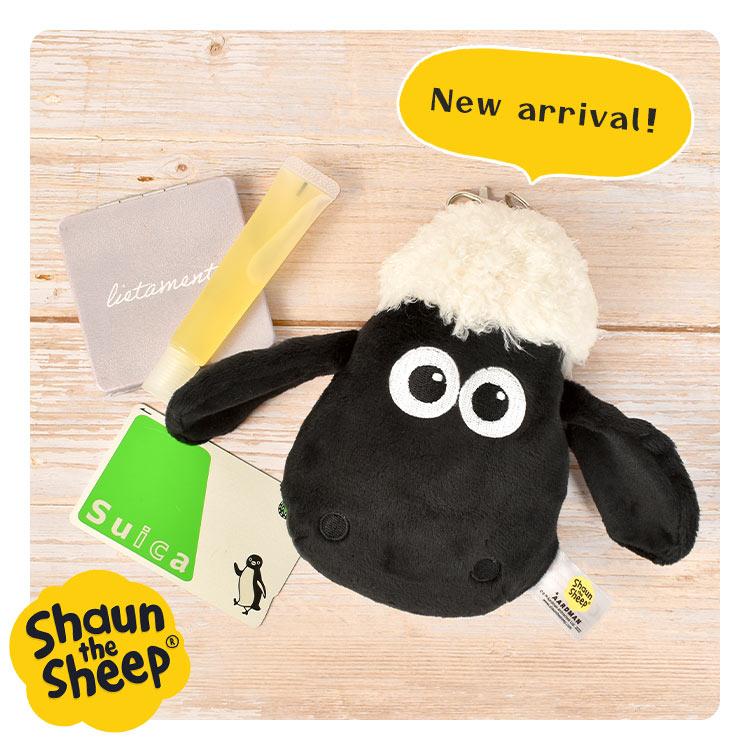 ぬいぐるみパスケース リール付き 定期入れ NICI ニキ 通学 高校生 中学生 小学生 キッズ 女の子 男の子 パスポーチ かわいい  伸びる 通勤 ひつじのショーン | nici | 07