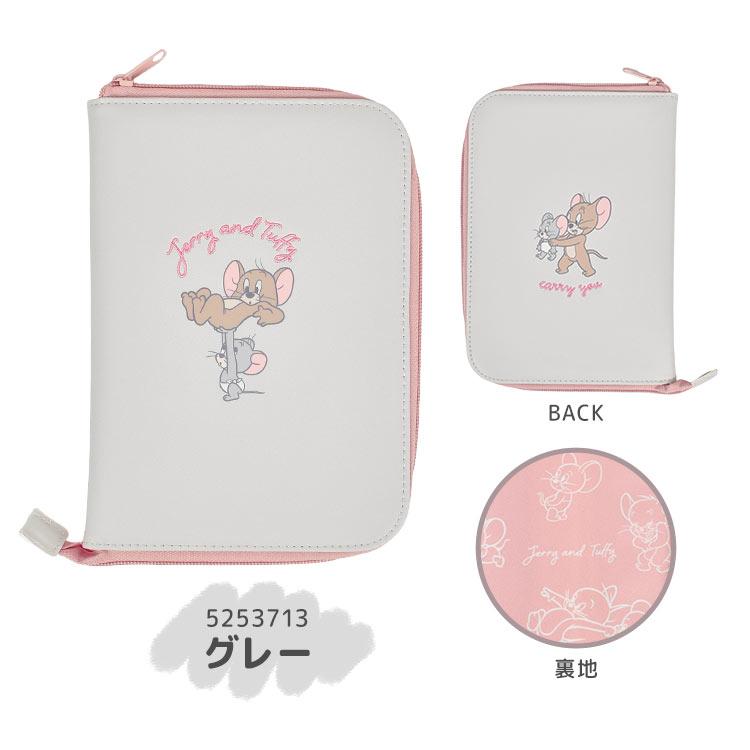 マルチケース トムとジェリー 診察券 保険証 お薬 パスポートケース キャラクター コンパクト カードケース 小さめ ファスナー 二つ折り | ブランド登録なし | 12