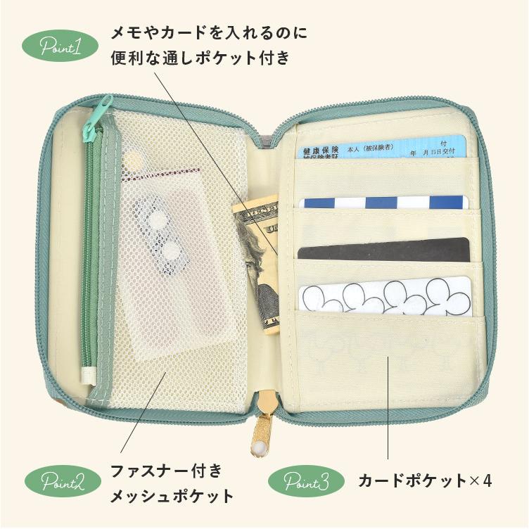 マルチケース トムとジェリー 診察券 保険証 お薬 パスポートケース キャラクター コンパクト カードケース 小さめ ファスナー 二つ折り | ブランド登録なし | 04