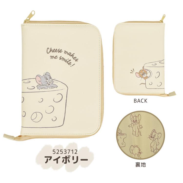 マルチケース トムとジェリー 診察券 保険証 お薬 パスポートケース キャラクター コンパクト カードケース 小さめ ファスナー 二つ折り | ブランド登録なし | 11
