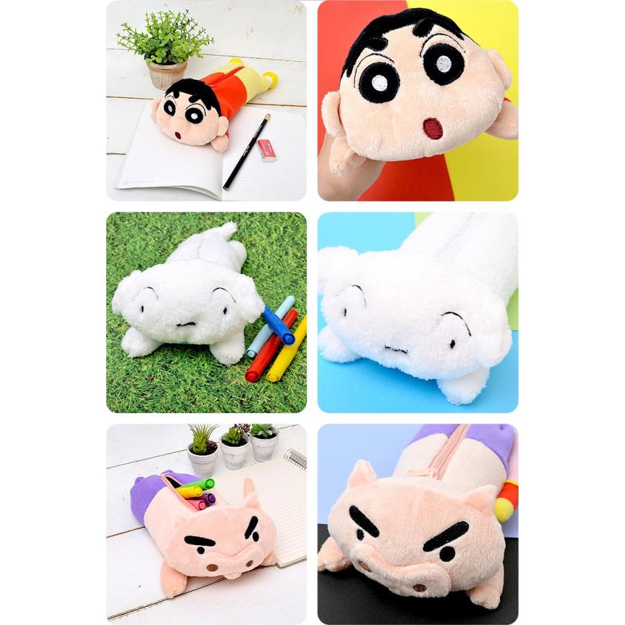 ペンケース クレヨンしんちゃん キャラクター かわいい ぬいぐるみ おしゃれ 筆箱 大容量 野原しんのすけ シロ ぶりぶりざえもん Tjs Penpo05 Hauhau 通販 Yahoo ショッピング
