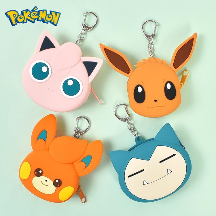 fragment×ポケモン　ピカチュウ シリコン小物入れ Pokemon シリコンポーチ ポケモン 小物入れ ミニポーチ コイン