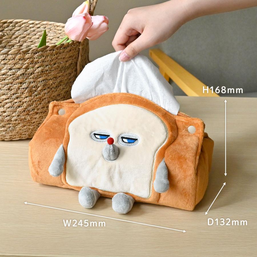 パンどろぼう ティッシュカバー ぬいぐるみ ティッシュケース