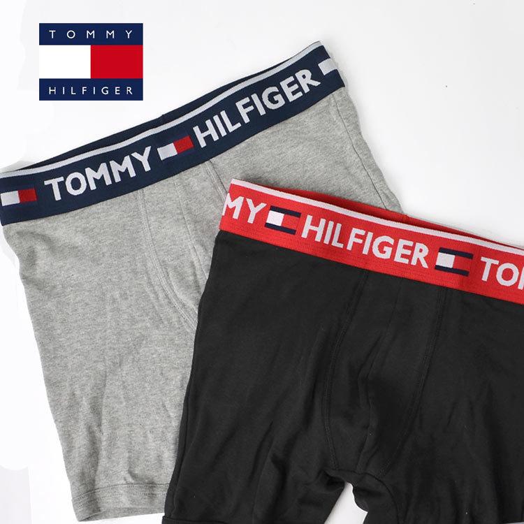 ボクサーパンツ 下着 TOMMY HILFIGER トミー ヒルフィガー パンツ トランクス ブリーフ 2P パック セット 2枚 ブランド メンズ 男性 おすすめ プレゼント｜hauhau