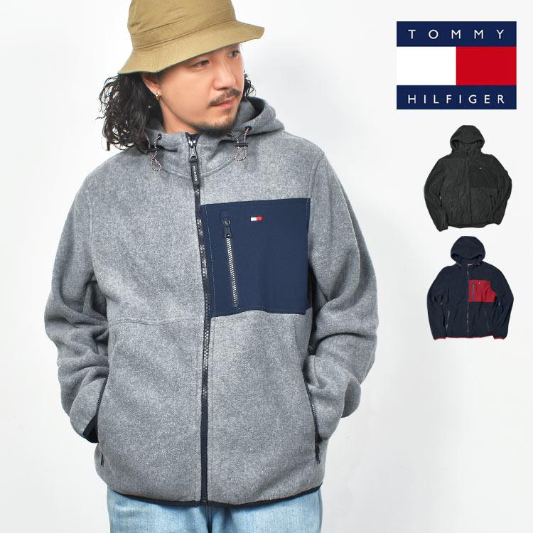 フリース ジャケット フード付き TOMMY HILFIGER トミー ヒルフィガー