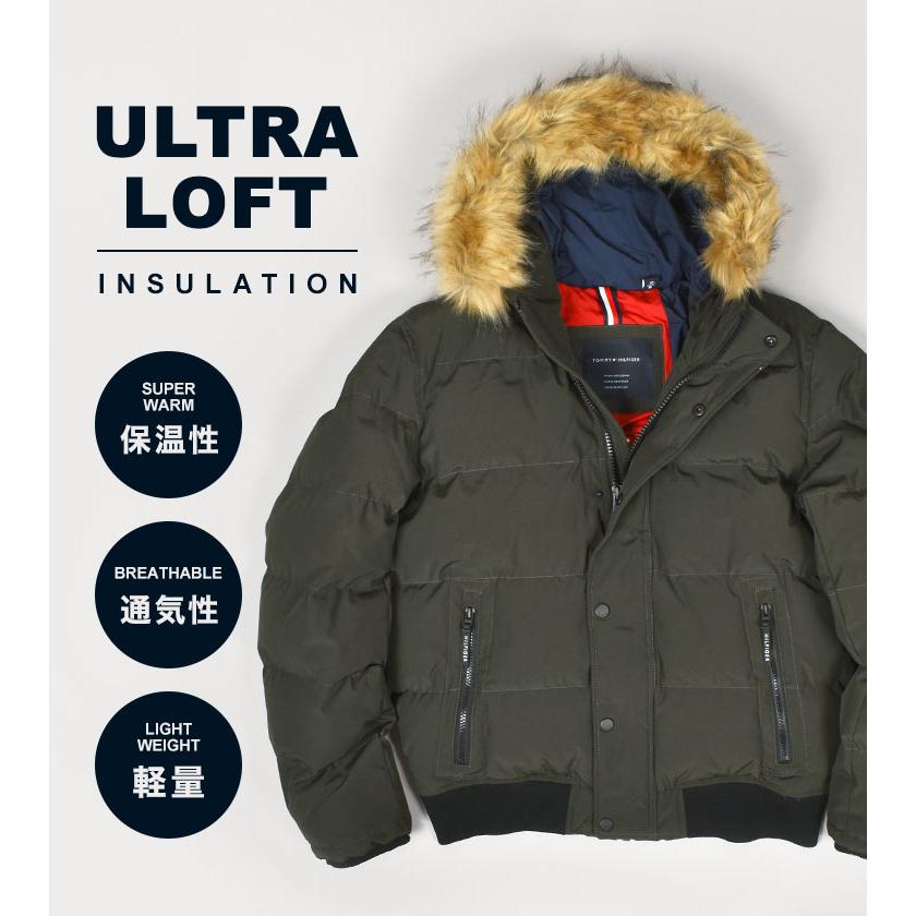 TOMMY HILFIGER 中綿 ファージャケットTOMMY トミー