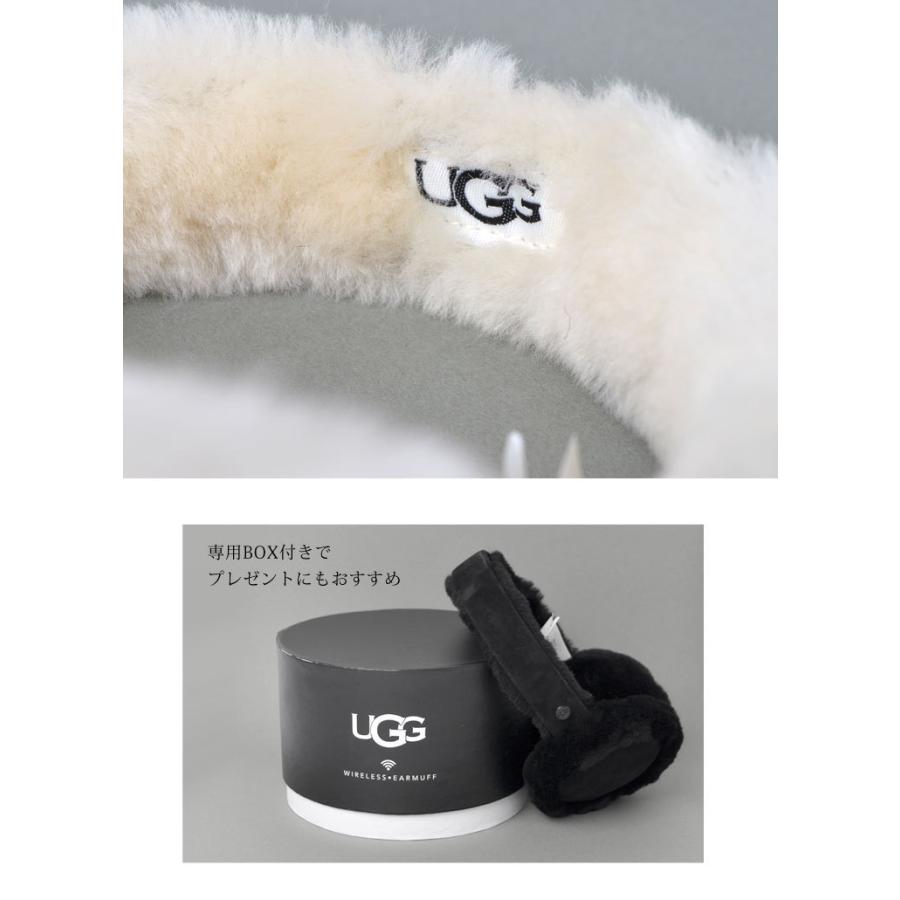 イヤーマフ ugg アグ 耳当て Bluetooth ヘッドフォン機能 ワイヤレス