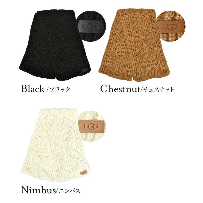 UGG マフラー レディース ブランド アグ 防寒 冬 暖かい ウール