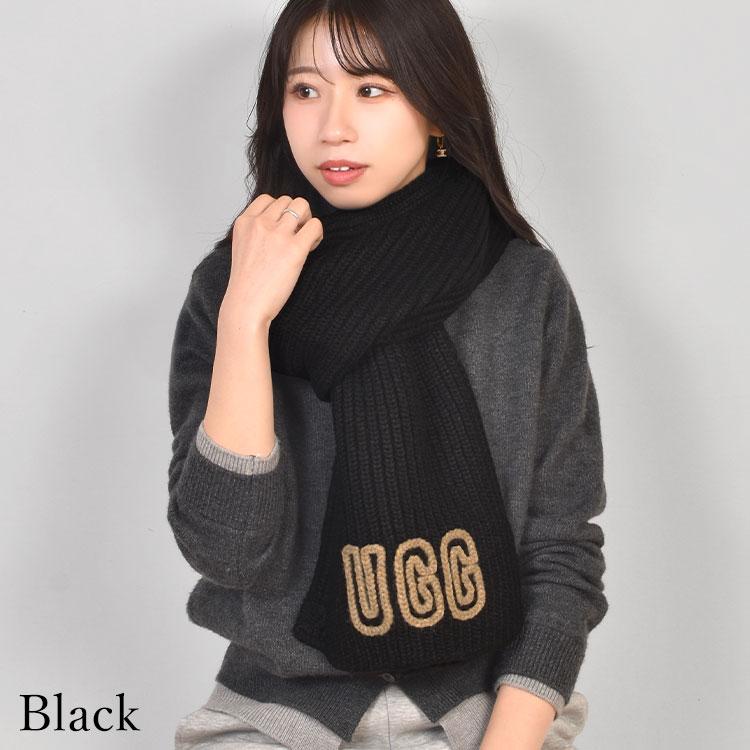 送料無料 アグ チャンキー クラフテッド リブ スカーフ 102787 WHITE PEPPER レディース マフラー ストール UGG UGG（アグ） マフラー 102787 ブランド レディース メンズ チャンキー