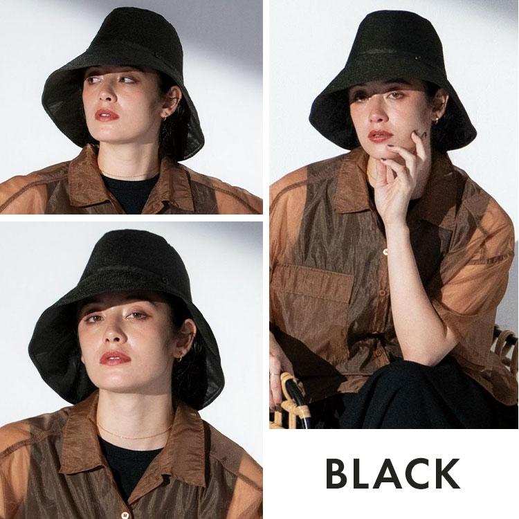 Wpc. 帽子 UVカット レディース クロッシェハット かぶる日傘 つば広