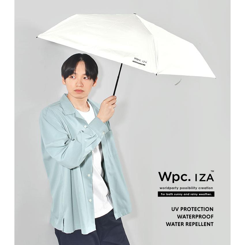 Wpc. IZA 日傘 折りたたみ 完全遮光 軽量 wpc メンズ 晴雨兼用