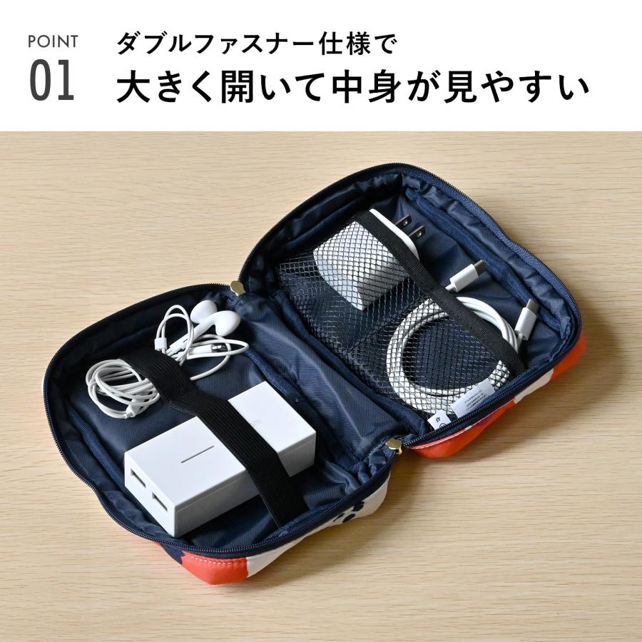 ガジェットポーチ Wpc. Patterns ダブリュピーシーパターンズ かわいい キルティング ポーチ 小さい おしゃれ 撥水 小物入れ クッション | Wpc. | 05