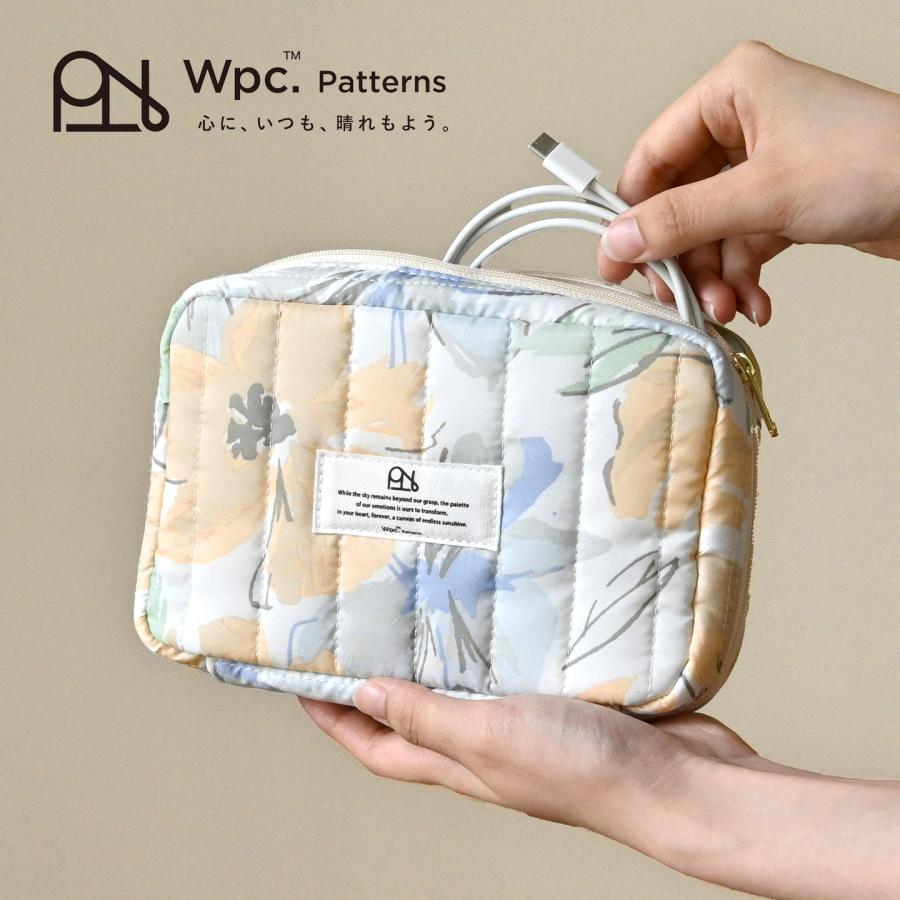 ガジェットポーチ Wpc. Patterns ダブリュピーシーパターンズ かわいい キルティング ポーチ 小さい おしゃれ 撥水 小物入れ クッション | Wpc. | 08