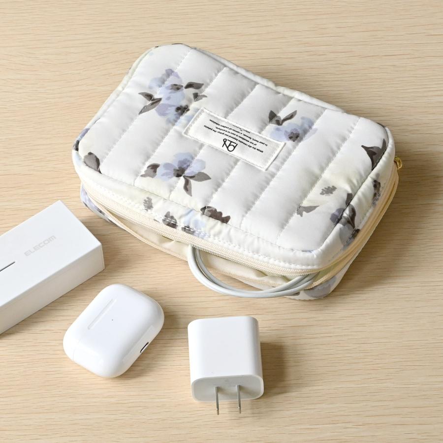 ガジェットポーチ Wpc. Patterns ダブリュピーシーパターンズ かわいい キルティング ポーチ 小さい おしゃれ 撥水 小物入れ クッション | Wpc. | 09