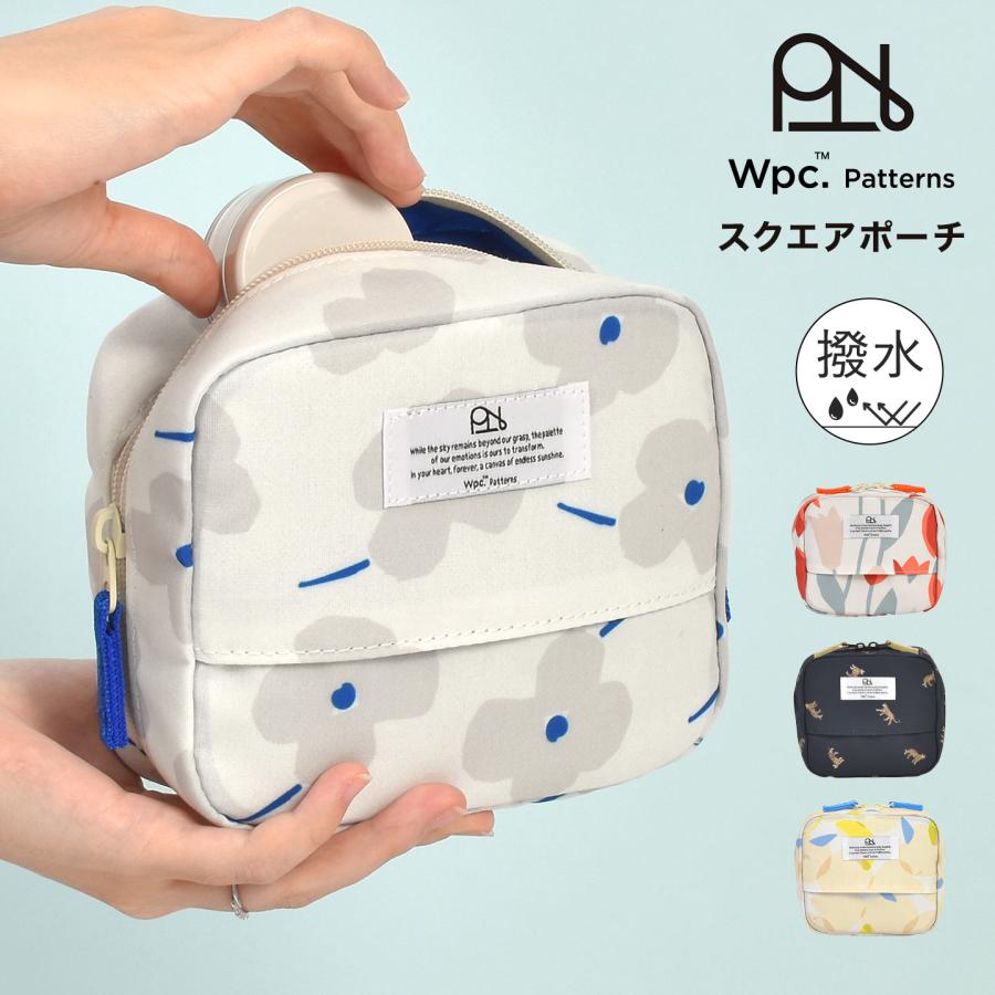 Wpc. ポーチ Patterns ダブリュピーシーパターンズ メイクポーチ 撥水