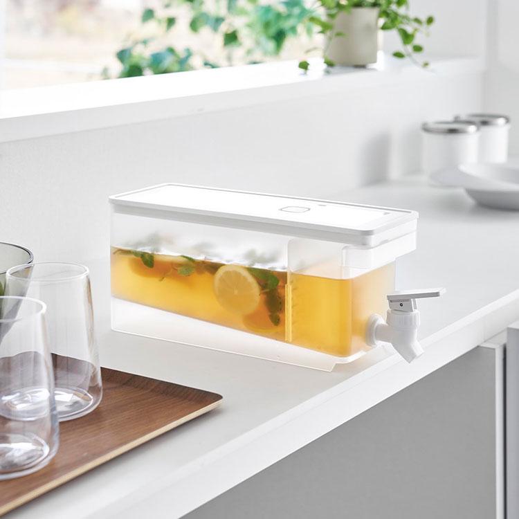 tower ドリンクサーバー 冷蔵庫 蛇口 プラスチック 冷水筒 1