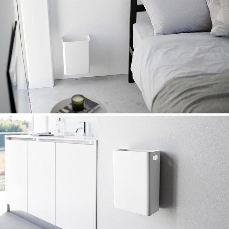 tower ゴミ箱 壁掛け リビング 壁につける 壁付け ウォール