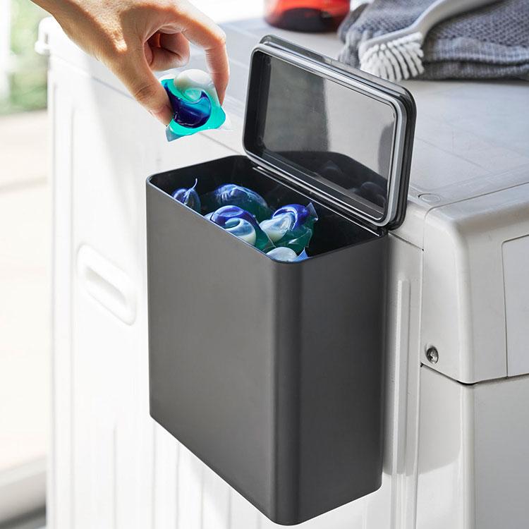 イマン ポワージュ 洗剤ストッカー tower マグネット洗濯洗剤ボールストッカー 山崎実業 タワー 4266 4267