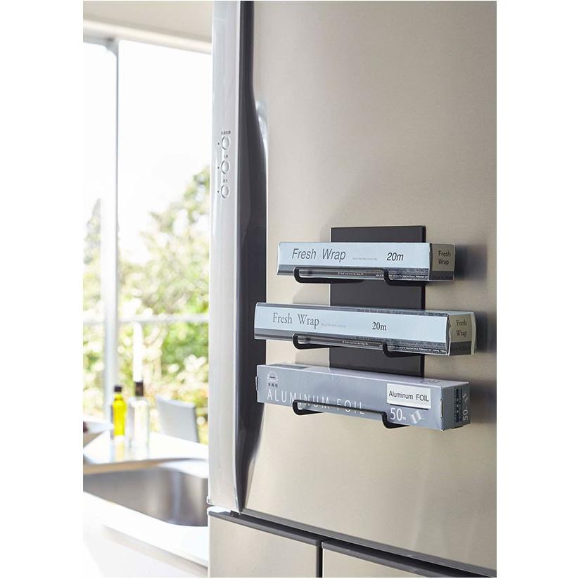 tower マグネットラップホルダー 3段 タオルハンガー タワー ホワイト