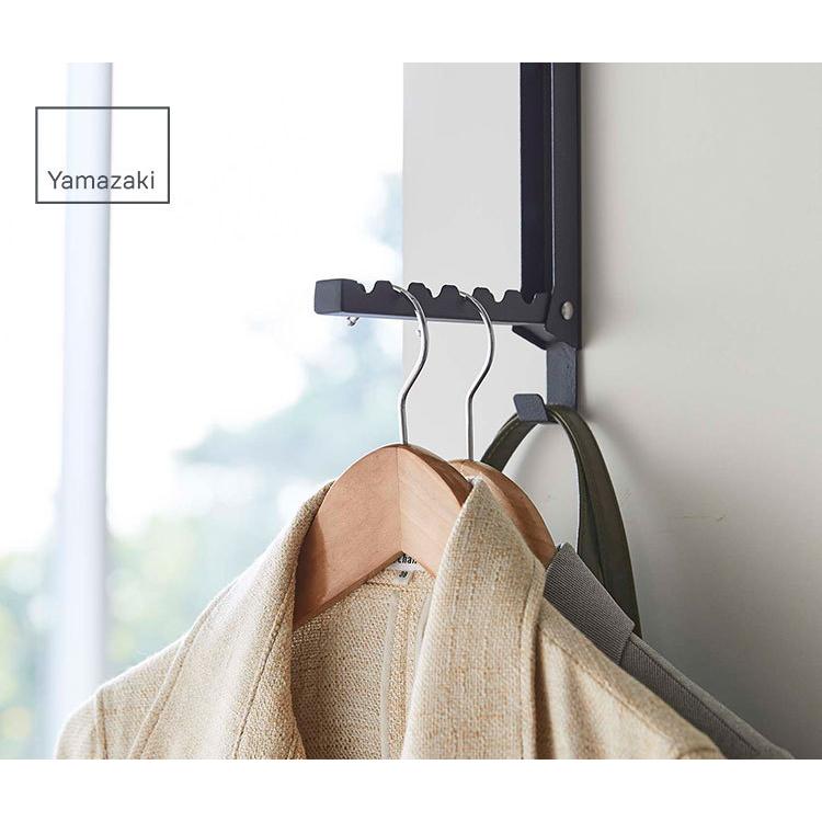 tower ドアハンガー 山崎実業 タワー ドアハンガーフック 折りたたみ式