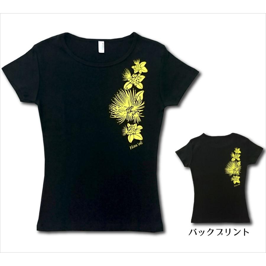 閉店セール！！フラダンス用半袖Tシャツ レフア ハワイアン