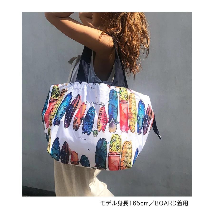 エコバッグ GoldFish Kiss レジカゴトートバッグ 大きいサイズ