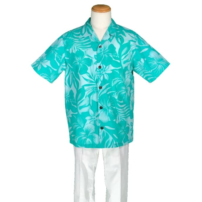 ハワイアンドレス アロハシャツのセット セット価格 ムームー ドレス アロハシャツ セット 結婚式 海外