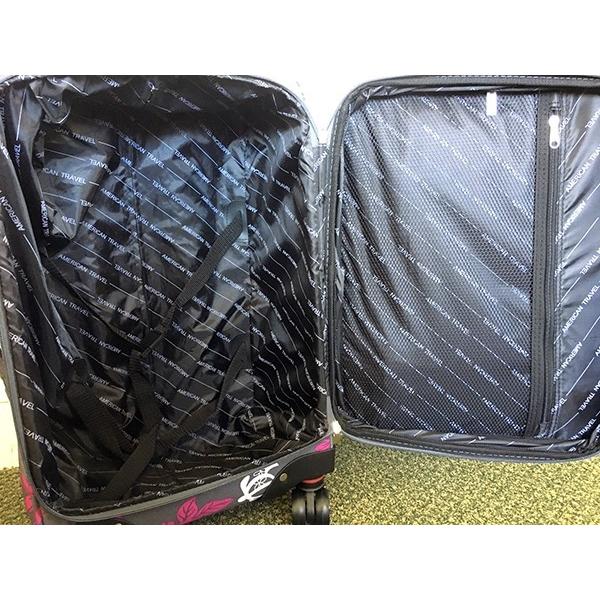 ハワイアンキャリーバッグ AMERICAN TRAVEL LUGGAGE AND BAGS＜黒×グレー＞ 数量限定 ハワイ直輸入 ビジネス 旅行 suitcase20192