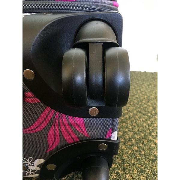 ハワイアンキャリーバッグ AMERICAN TRAVEL LUGGAGE AND BAGS＜黒×グレー＞ 数量限定 ハワイ直輸入 ビジネス 旅行 suitcase20192