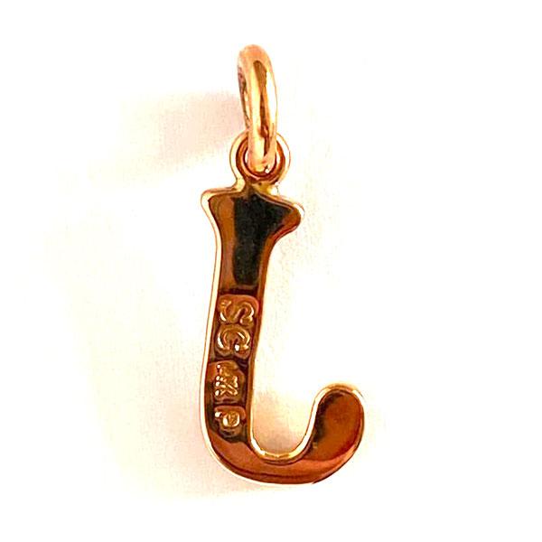 セール 14金 14K ゴールド ネックレス イニシャル ペンダントトップ 