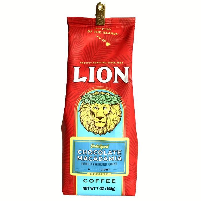 ライオンコーヒー LION COFFEE チョコレートマカダミア 7oz 198g