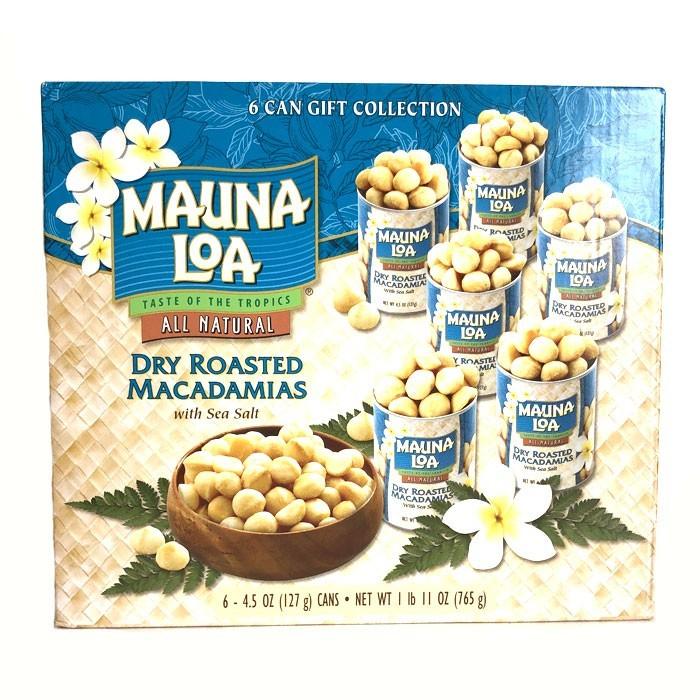 絶妙 送料無料 マカダミアナッツ ソルト お得な6個セット マウナロア ハワイ マカデミアナッツ ハワイお土産 即発送可能 Titanicgroup Com