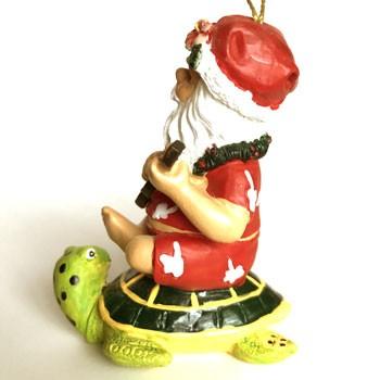 クリスマスオーナメント ハワイアン サンタ ウクレレサンタクロースと