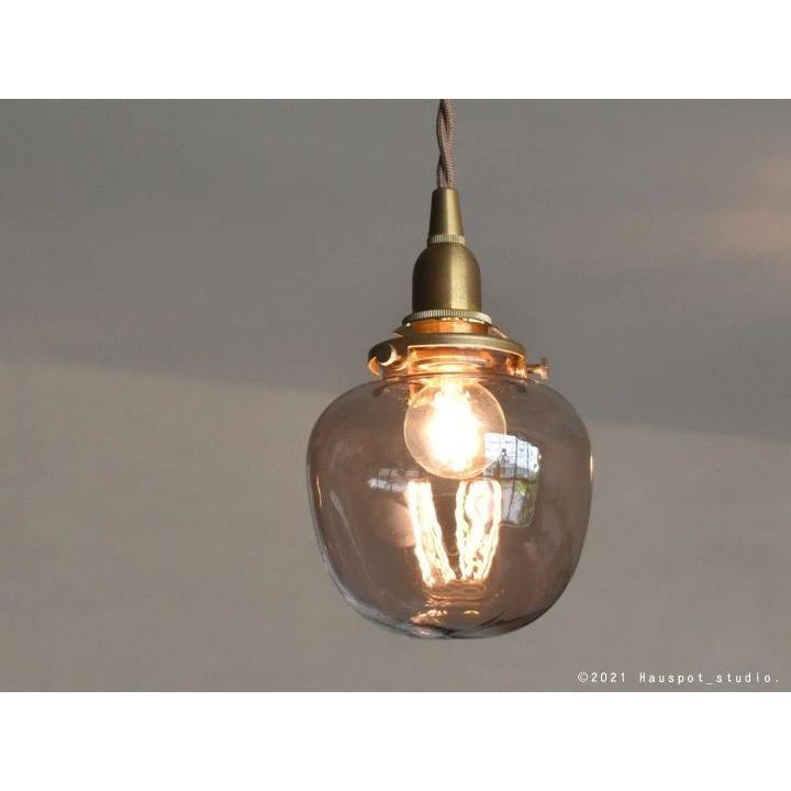 ペンダントライト ソケット\u0026シェードセット BRASS＆ガラス E17 コード長が選べる 30cm 60cm 100cm 150cm シーリングカバー付き 北欧 safu サフの画像
