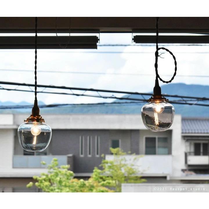 ペンダントライト ソケット\u0026シェードセット BRASS＆ガラス E17 コード長が選べる 30cm 60cm 100cm 150cm シーリングカバー付き 北欧 safu サフの画像