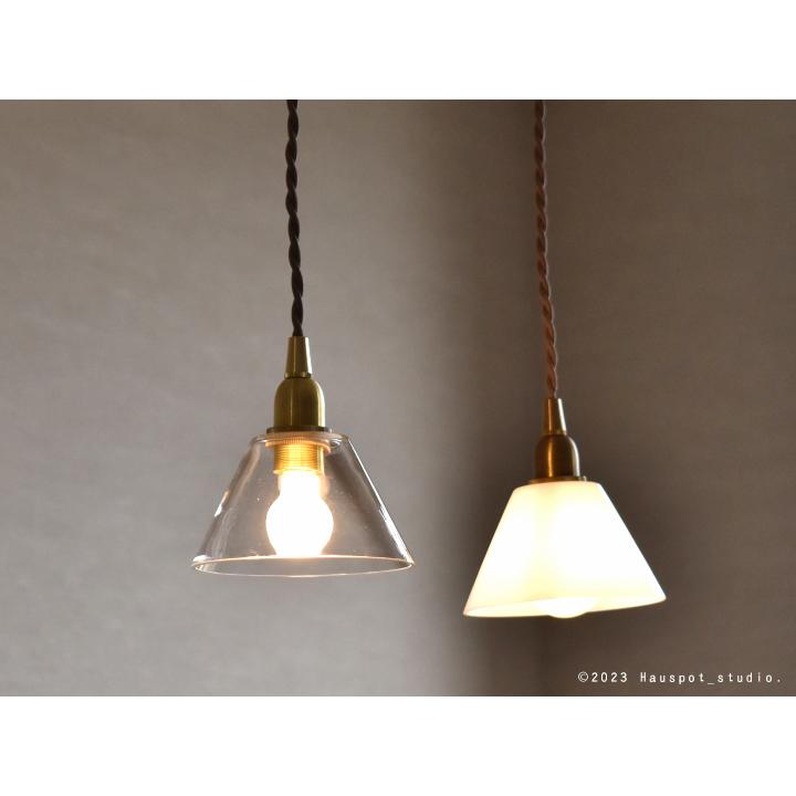 ペンダントライト ソケット シェード セット Mini Glass Lighting E17