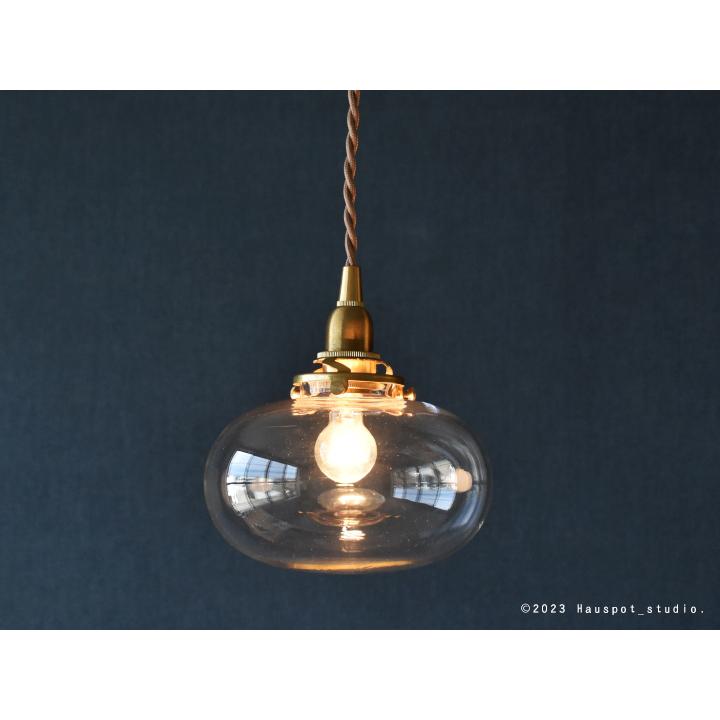 ペンダントライト ソケット シェード セット Mini Glass Lighting E17 コード選べる 15cm 30cm 60cm 100cm 150cm ガラスシェードMimir ミミールの画像