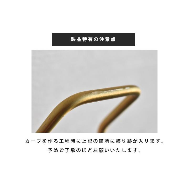 フック 真鍮 壁 おしゃれ ren brass ワイドU字フック ブラス 壁掛け