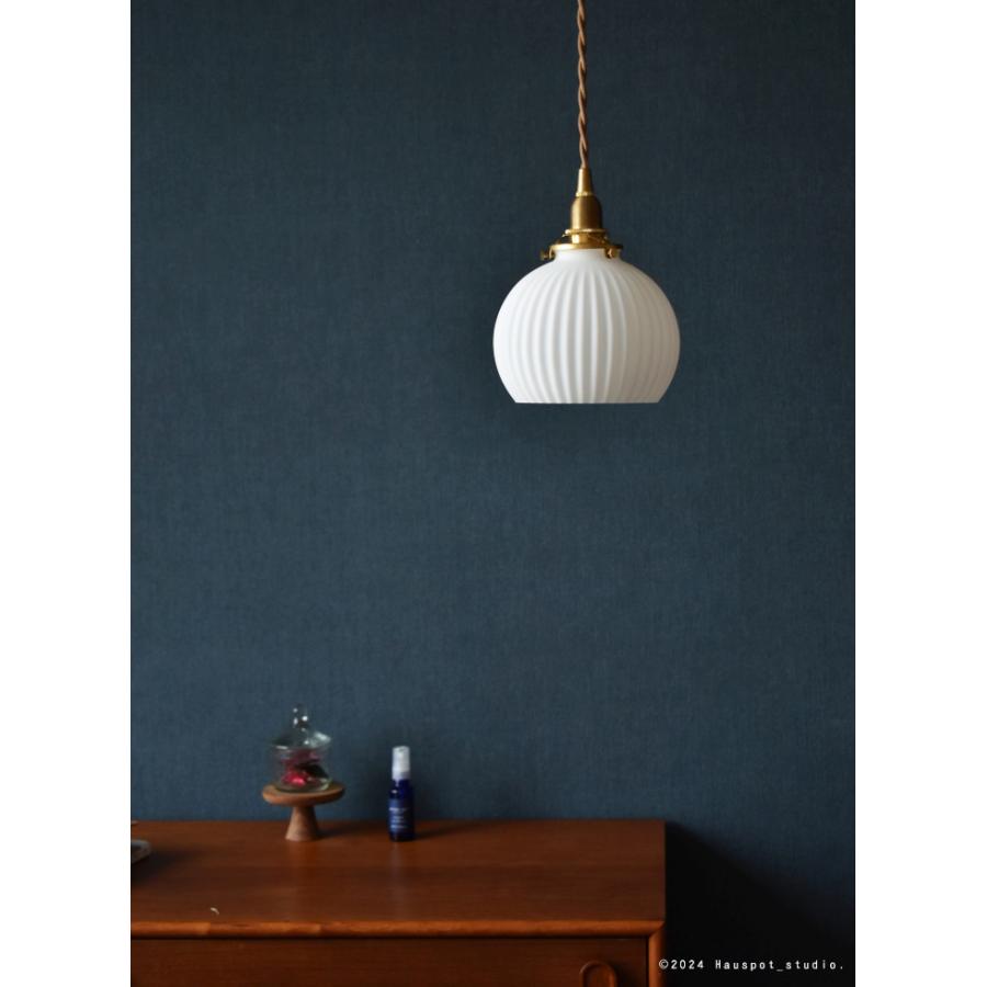 ペンダントライト シェード ガラス Shell shade round. シェード単品