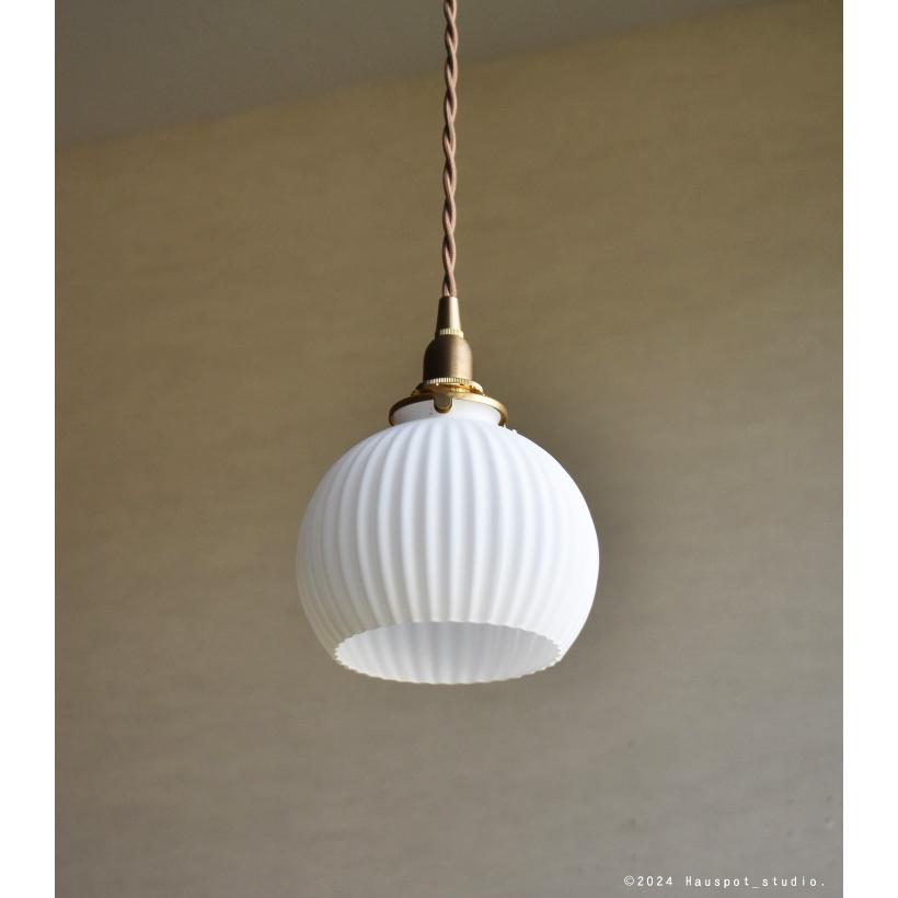 Shell ペンダントライト 乳白ガラス ペンダントライト シェード ガラス Shell shade round. シェード単品