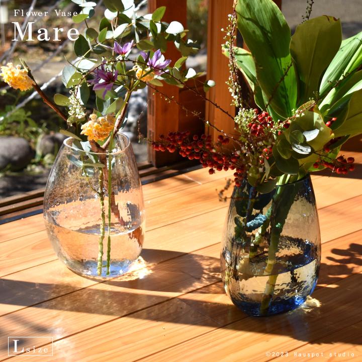 花瓶　クリア　ガラス　青山フラワーマーケット/Quartz Cylinder M 青山フラワーマーケット/Quartz Sylinder M | 青山フラワー