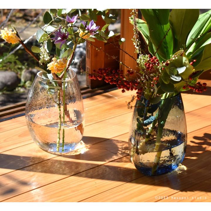 【未使用品】  花瓶 BLUE PALMETTE ブルーパルメッテ ベース|ロイヤル コペンハーゲン 公式