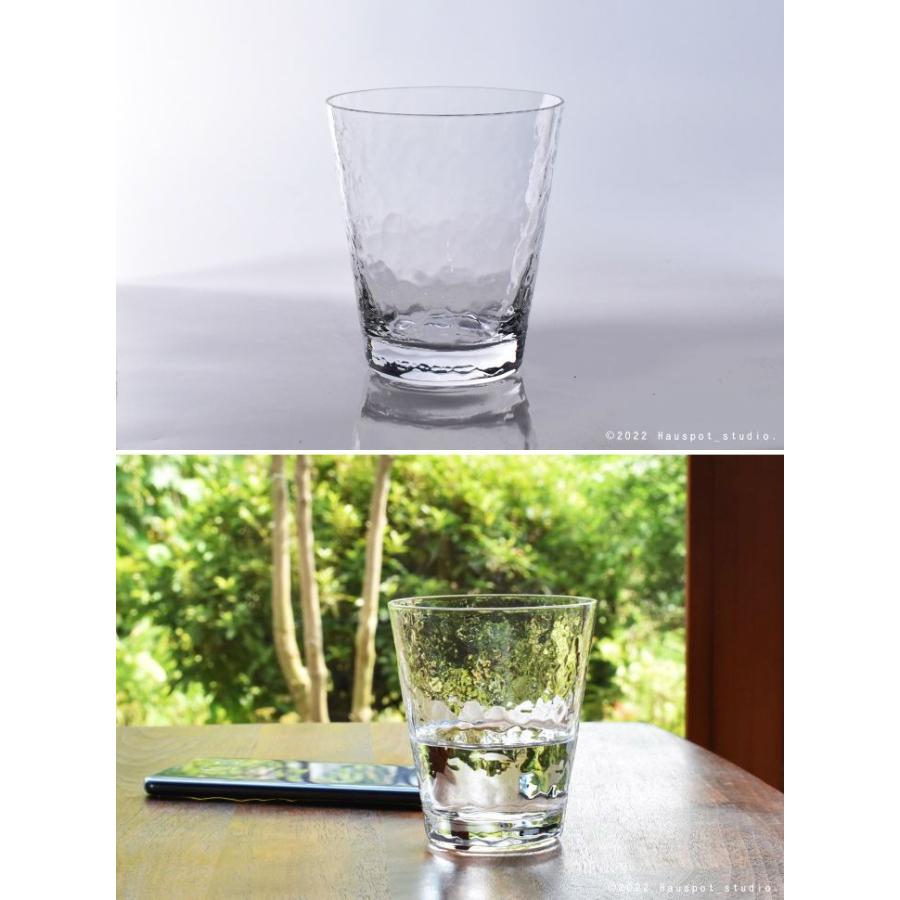 グラス ディンプル 9オンスオールドグラス 直径(約)8.1cm×高さ9.5cm 6