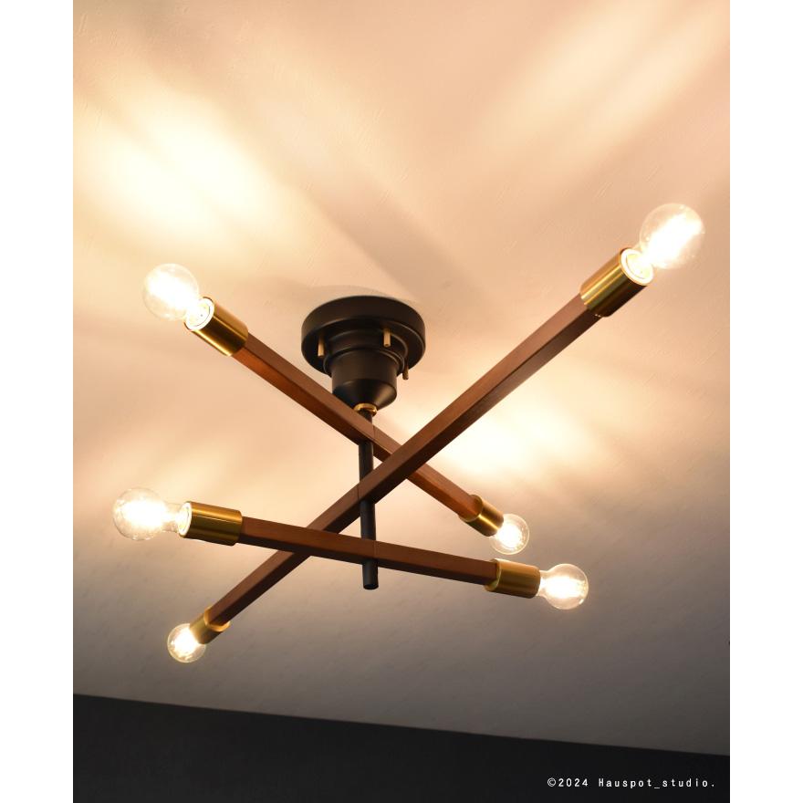 モダンシーリングライト 6灯 ホワイト・ゴールド ヤマギワ　照明 モダンシーリングライト 6灯 ホワイト・ゴールド ヤマギワ 照明