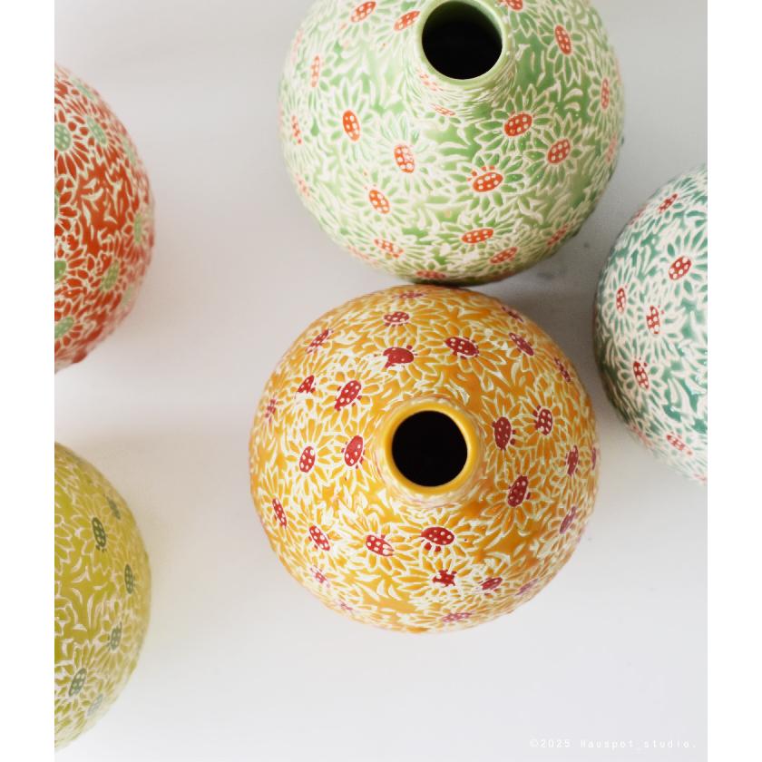 一輪挿し おしゃれ 小花柄 花瓶 Despots Daisy vase. 北欧 フラワー