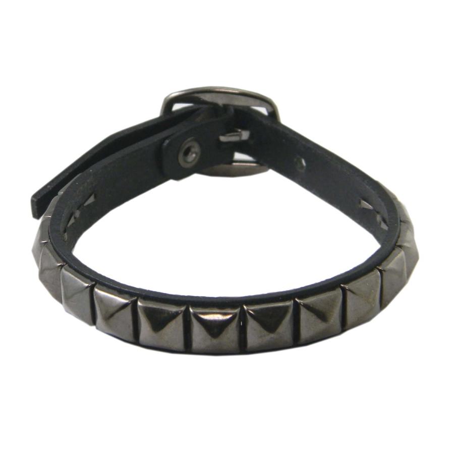 666 スパイク スタッズ ブレスレット*黒 666 スパイク スタッズ ブレスレット*黒