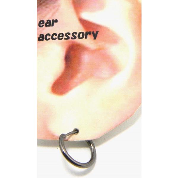 フープ ピアス リング 小さめ メンズ レディース両耳用 ブラック黒 メール便可 493 43 Havana Moon 通販 Yahoo ショッピング