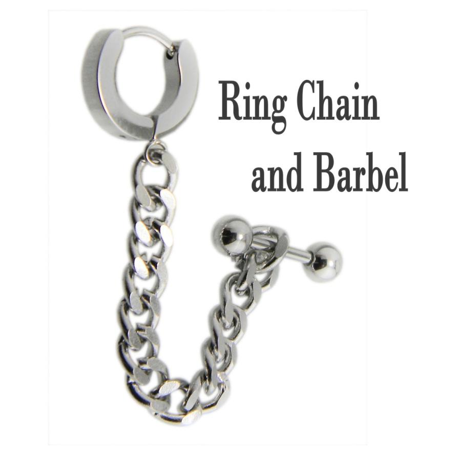 2ホール ピアス チェーン メンズ レディース ぶらさがり ステンレス片耳 メール便可 497 48 Havana Moon 通販 Yahoo ショッピング