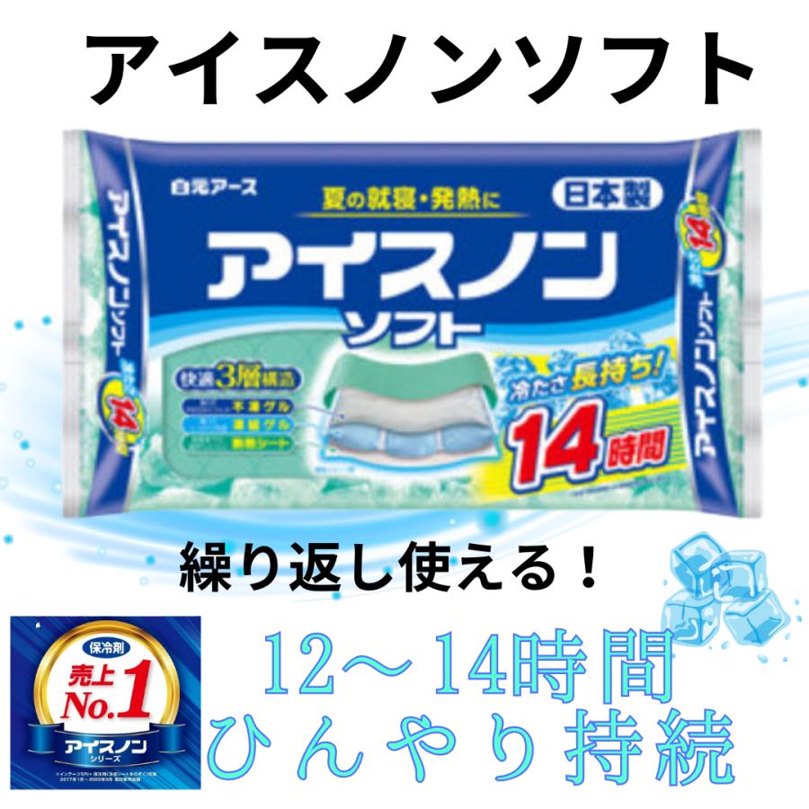 アイスノン アイスノンソフト 白元 氷枕 冷感 ひんやり 冷たい 保冷