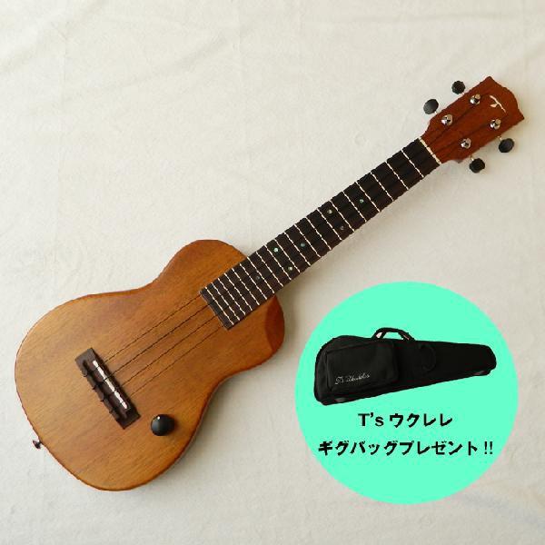 T's Ukulele ティーズウクレレ エレキウクレレ EC-101 ソリッドボディ